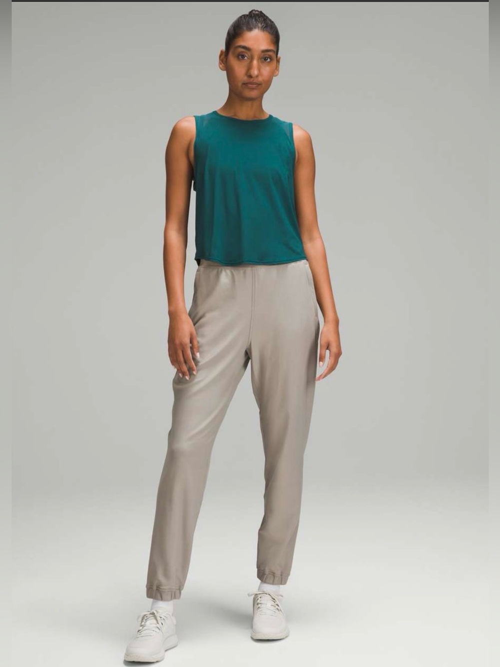 Lululemon Adapted State High-Rise Fleece Jogger – Riverstone | Size 8